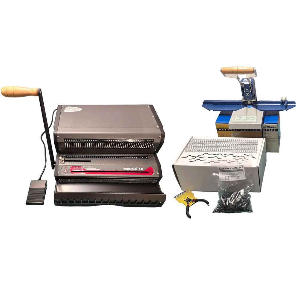 WireMac-EX electric 3:1 &amp; Thumb-cut punch Calendar Package 13