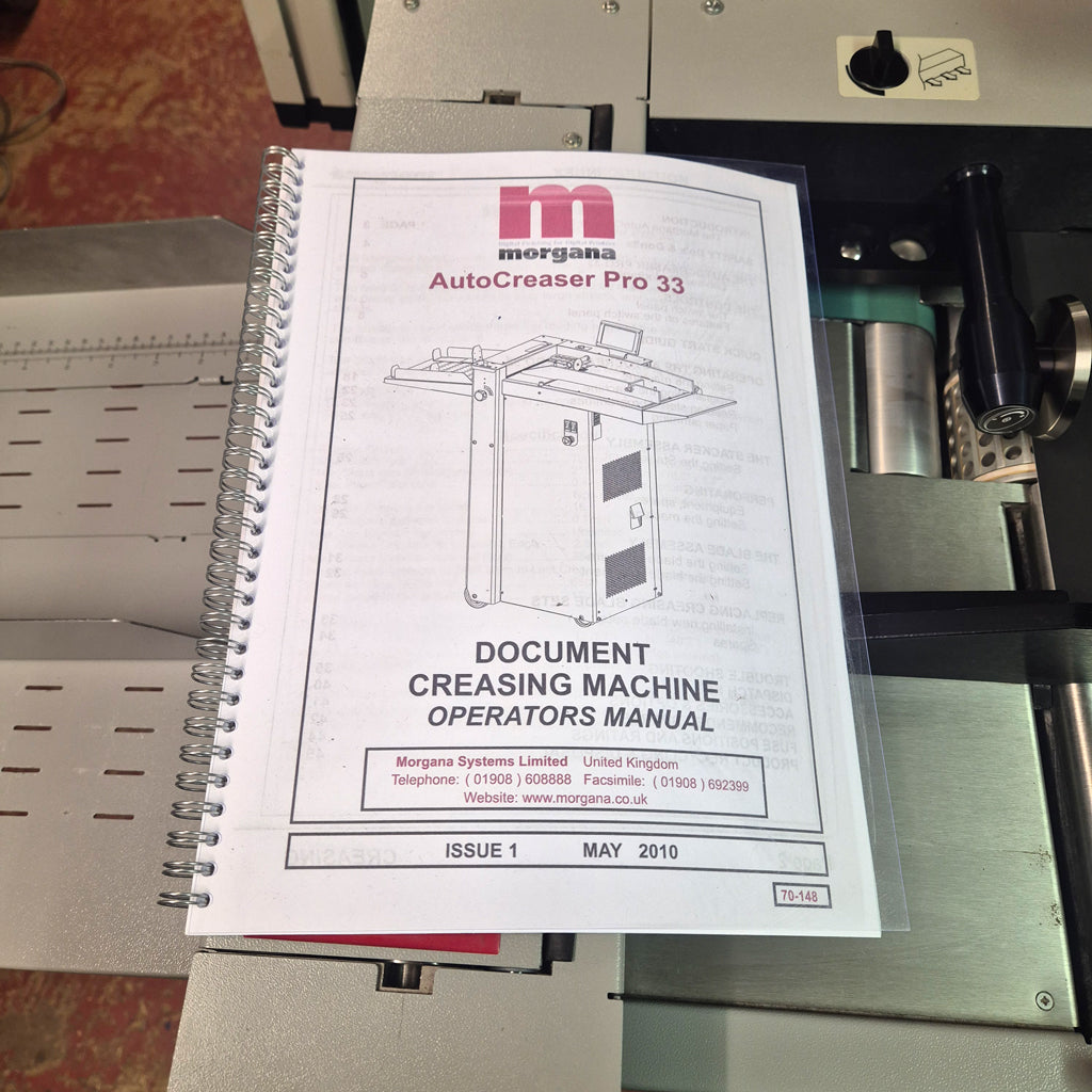 Used / Pre-owned Morgana Autocreaser Pro 33