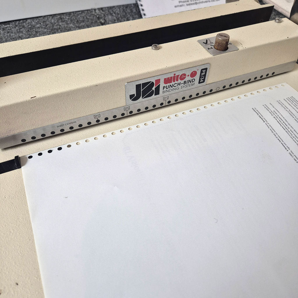 Used / Pre-owned Wire Punch PB-34 Wire Binder