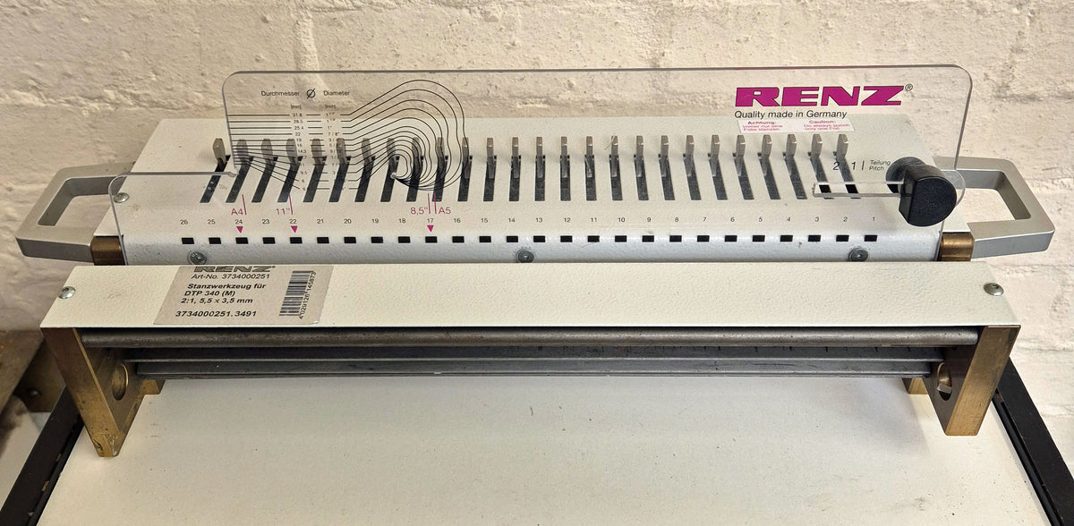 Used / Pre-owned Renz DTP-340M Dies