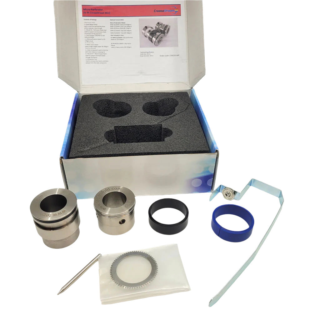 Technifold CreaseStream Mini Micro-Perforator - 25mm exit shaft
