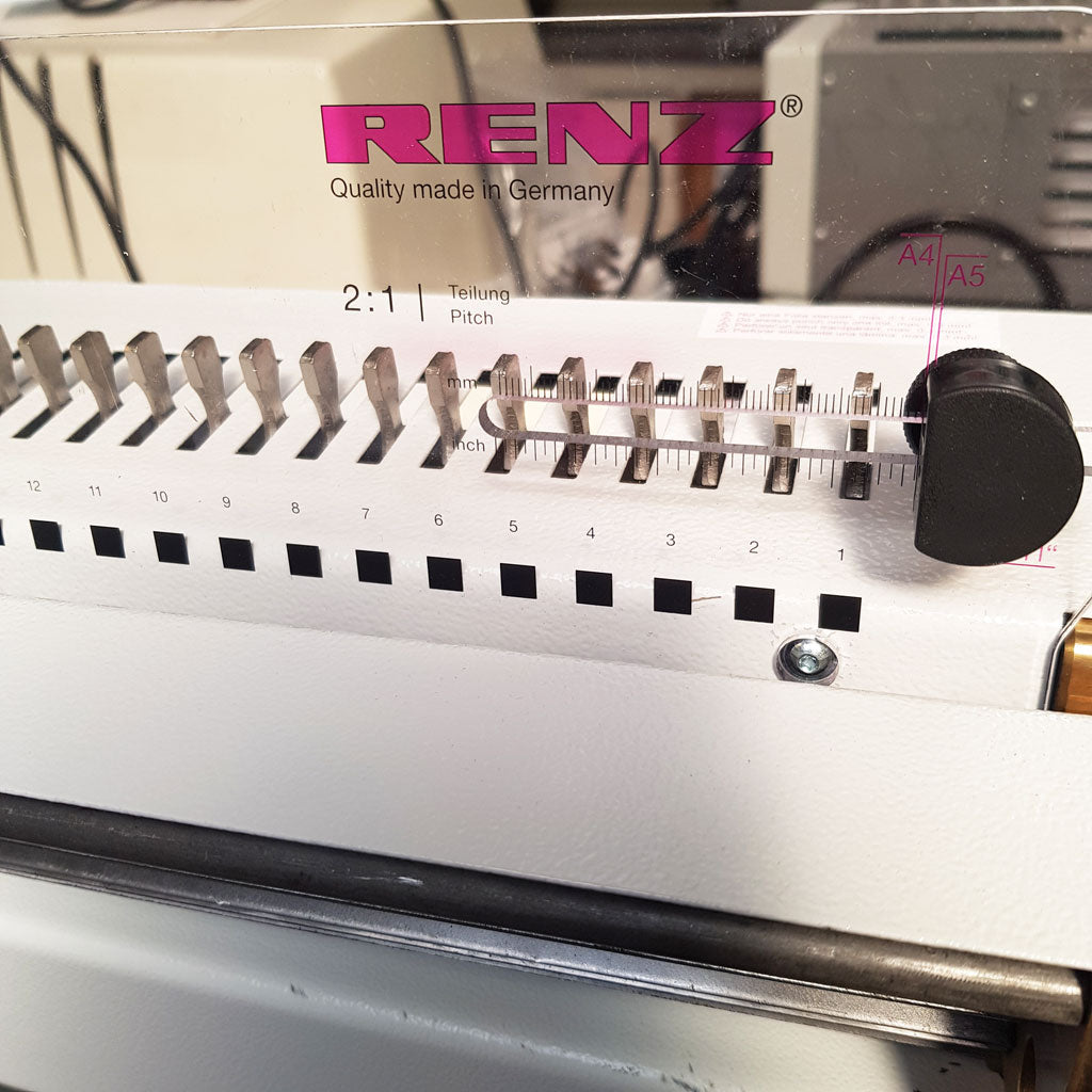 Renz DTP-340M Wire Binder