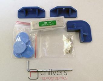 Warrior Calendar Thumb-Cut Punch