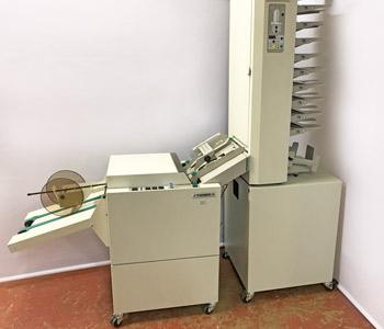 Used / Pre-owned Plockmatic 410 Collator + Plockmatic 61 Booklet Maker System
