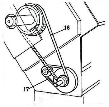 Morgana FRN Numberer Timing Belt (No 18) - 607-001