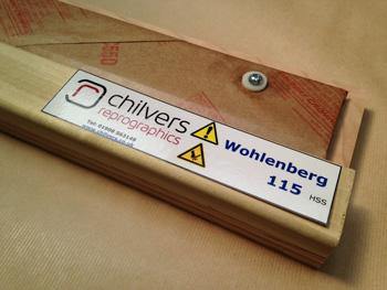 Wohlenberg, FL and Muro 115 HSS Guillotine Blade
