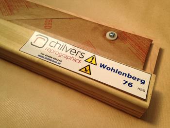 Wohlenberg 76 HSS Guillotine Blade