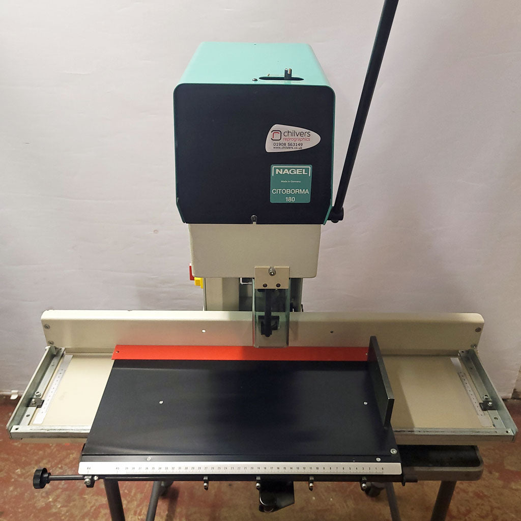 Used / Pre-owned Nagel Citoborma 180 Paper Drill (Bench Top)