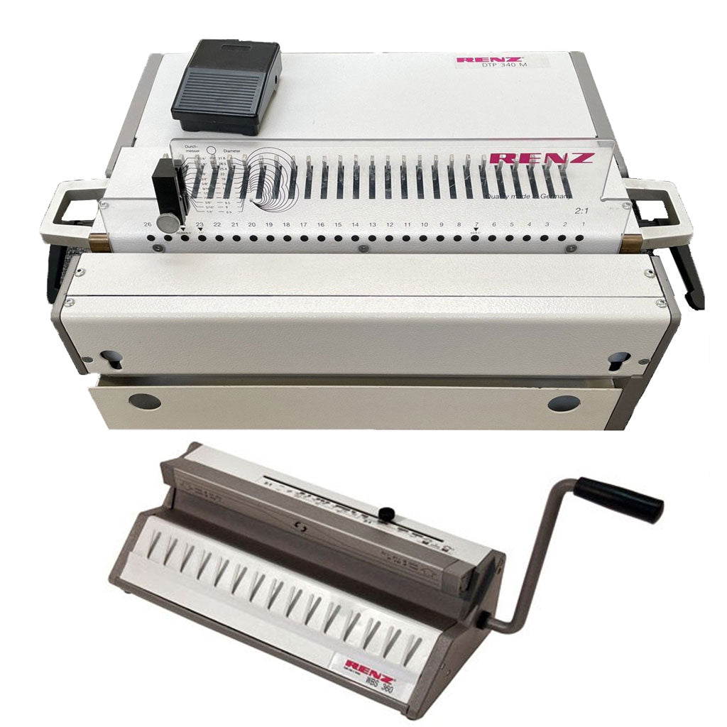 Renz DTP-340M Wire Binder