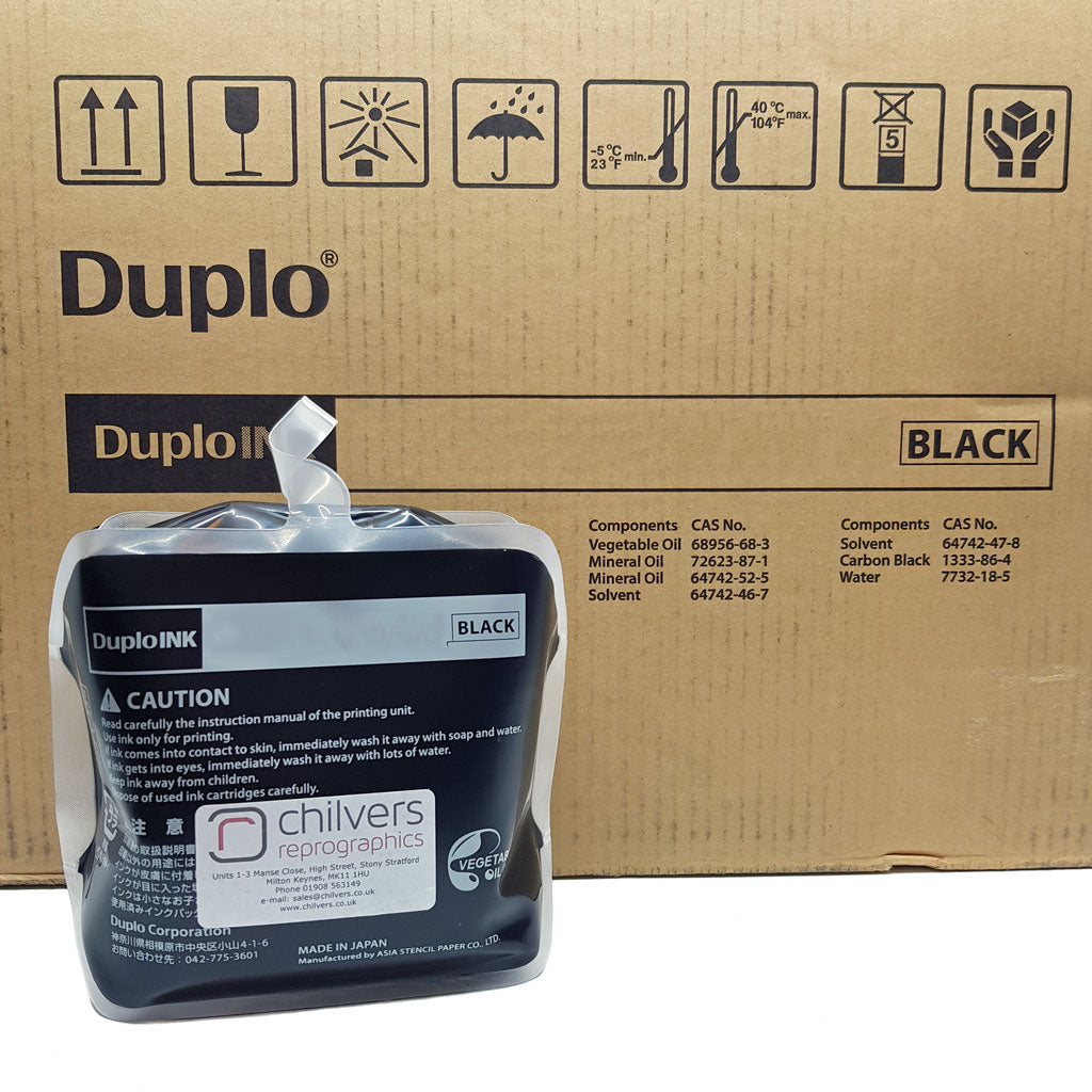 Duplo Du Printer DP-C/DP-M/DC-L Series Black Ink