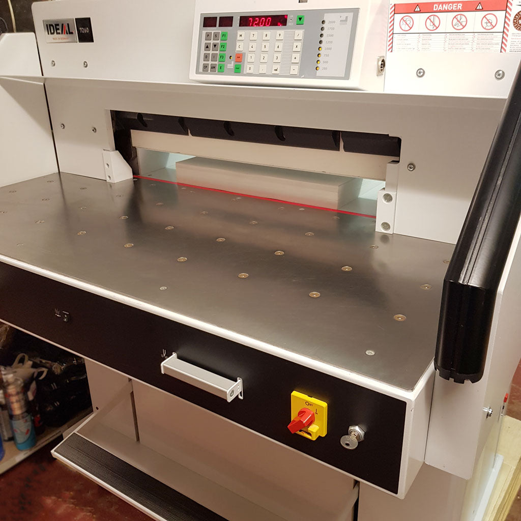 Used / Pre-owned Ideal 7260 Electric Guillotine