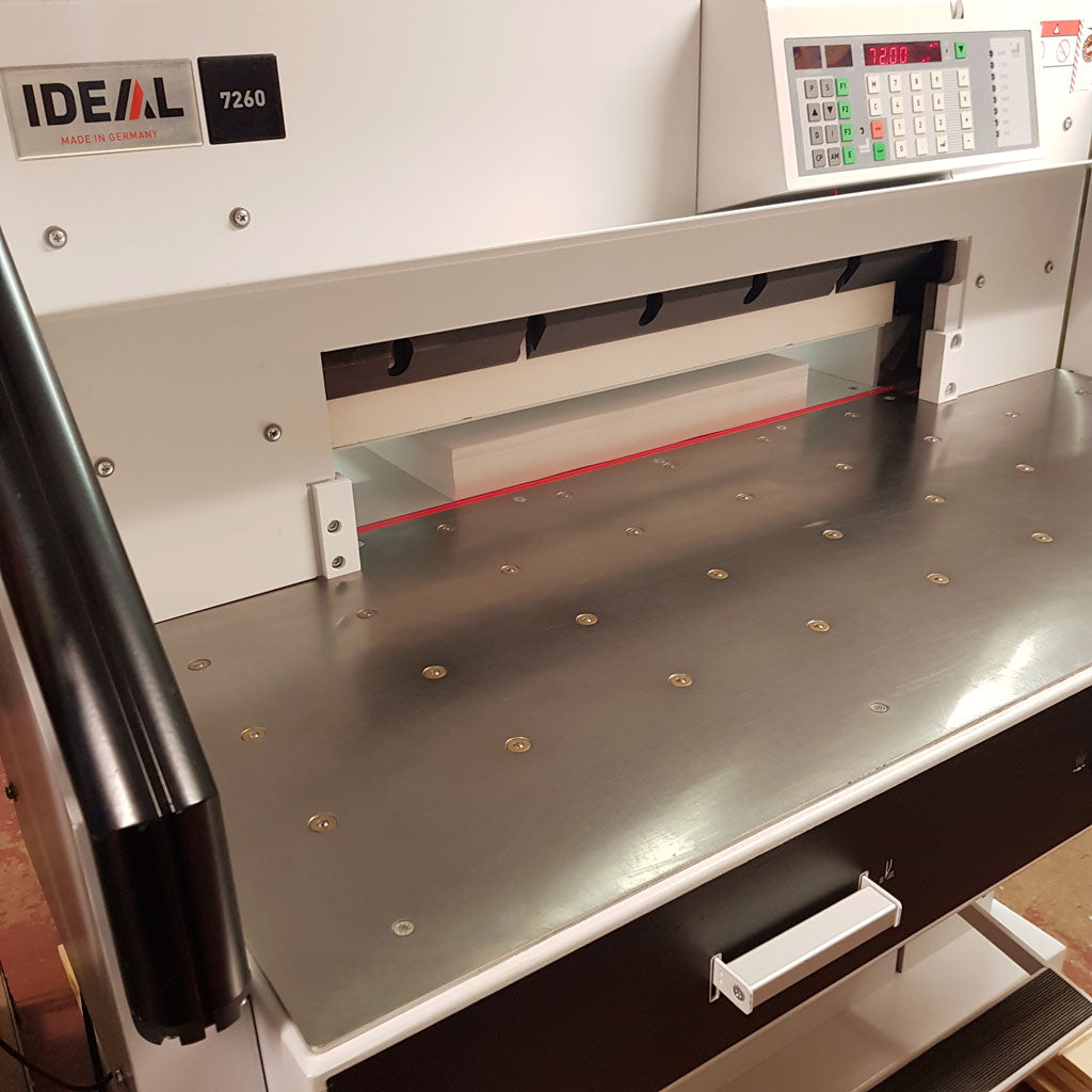 Used / Pre-owned Ideal 7260 Electric Guillotine