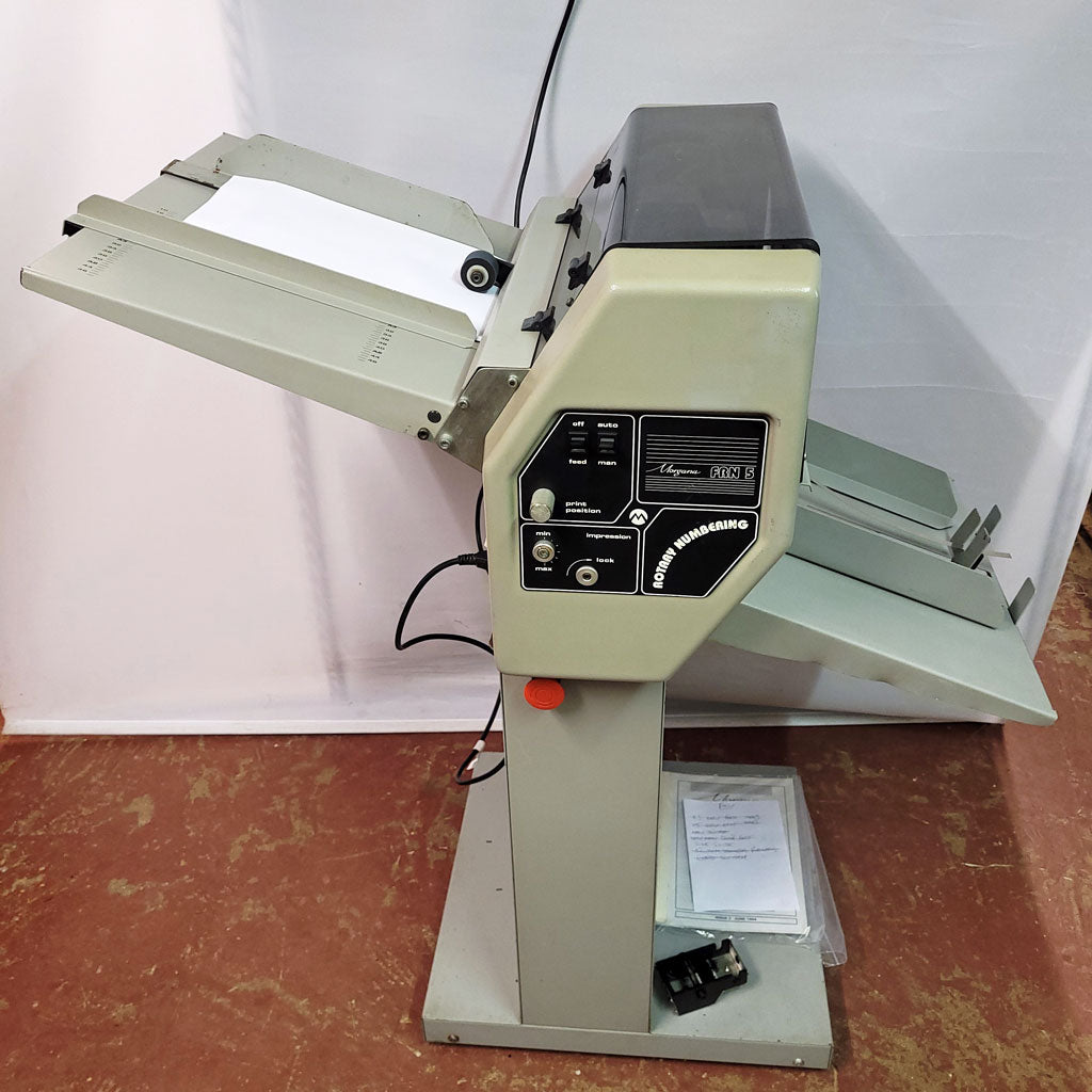 Used / Pre-owned Morgana FRN5 Numbering Machine