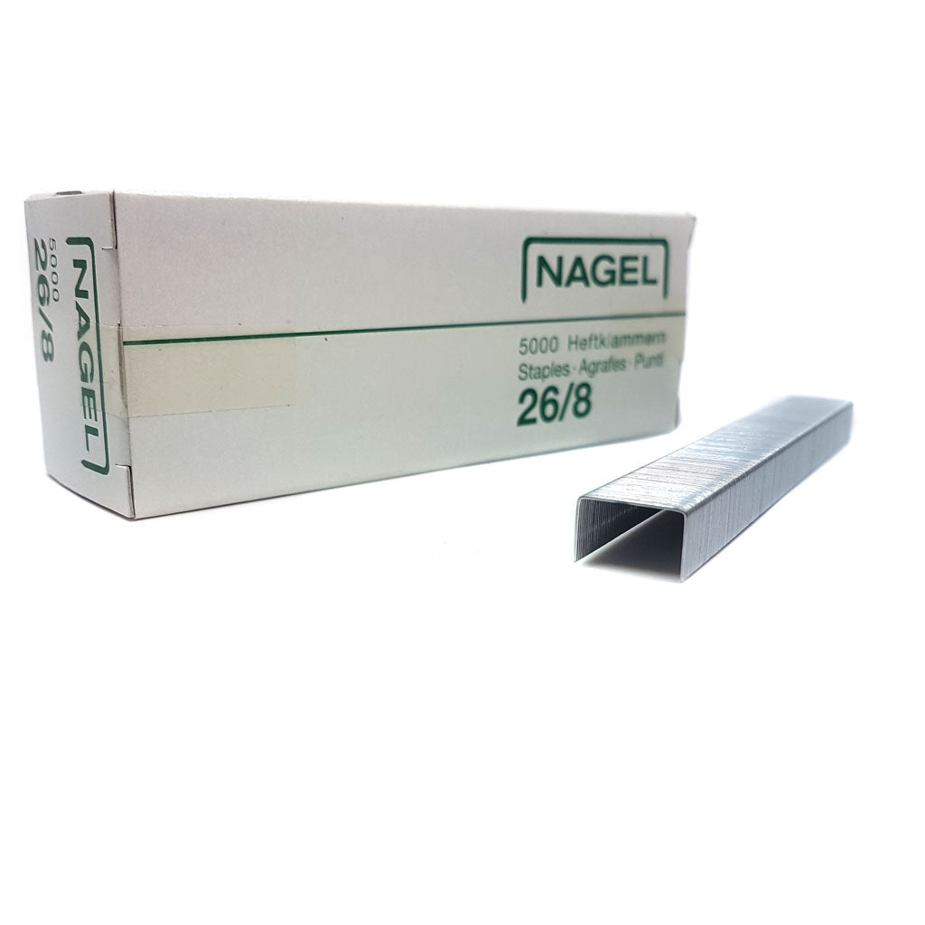 Duplo/Nagel 26/8 Staples (x5 boxes)