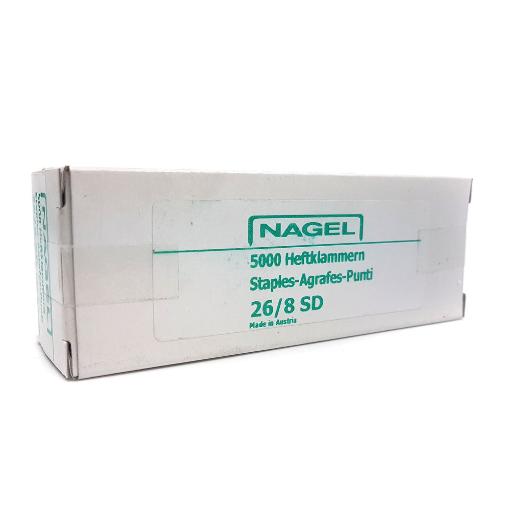 Nagel 26/8 Super Hard Chisel Point Staples