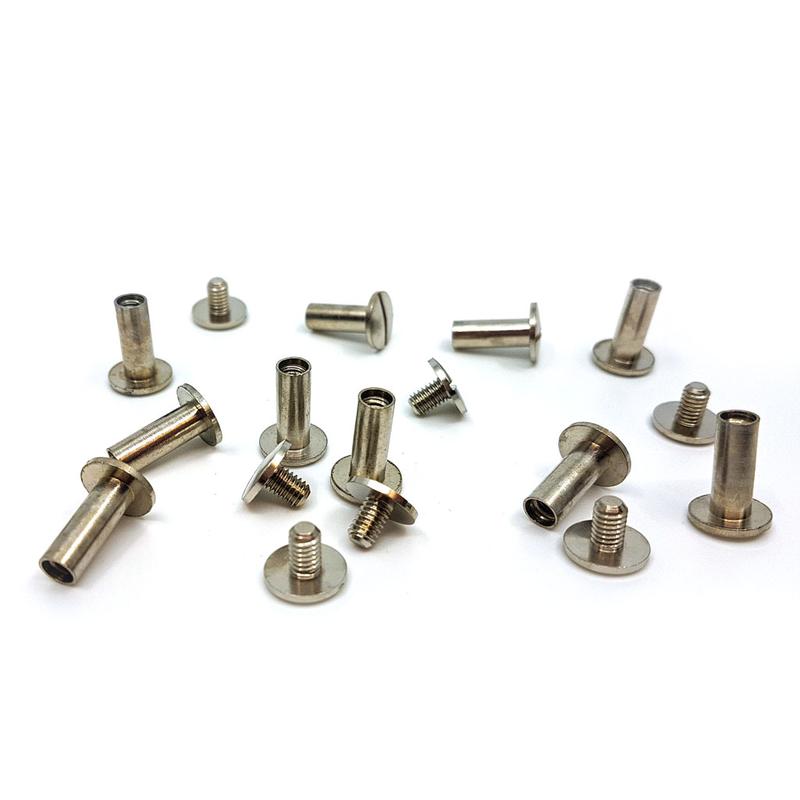 Premium Binding Screws Brass or Nickel Chilvers Reprographics