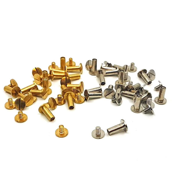 Premium Binding Screws Brass or Nickel
