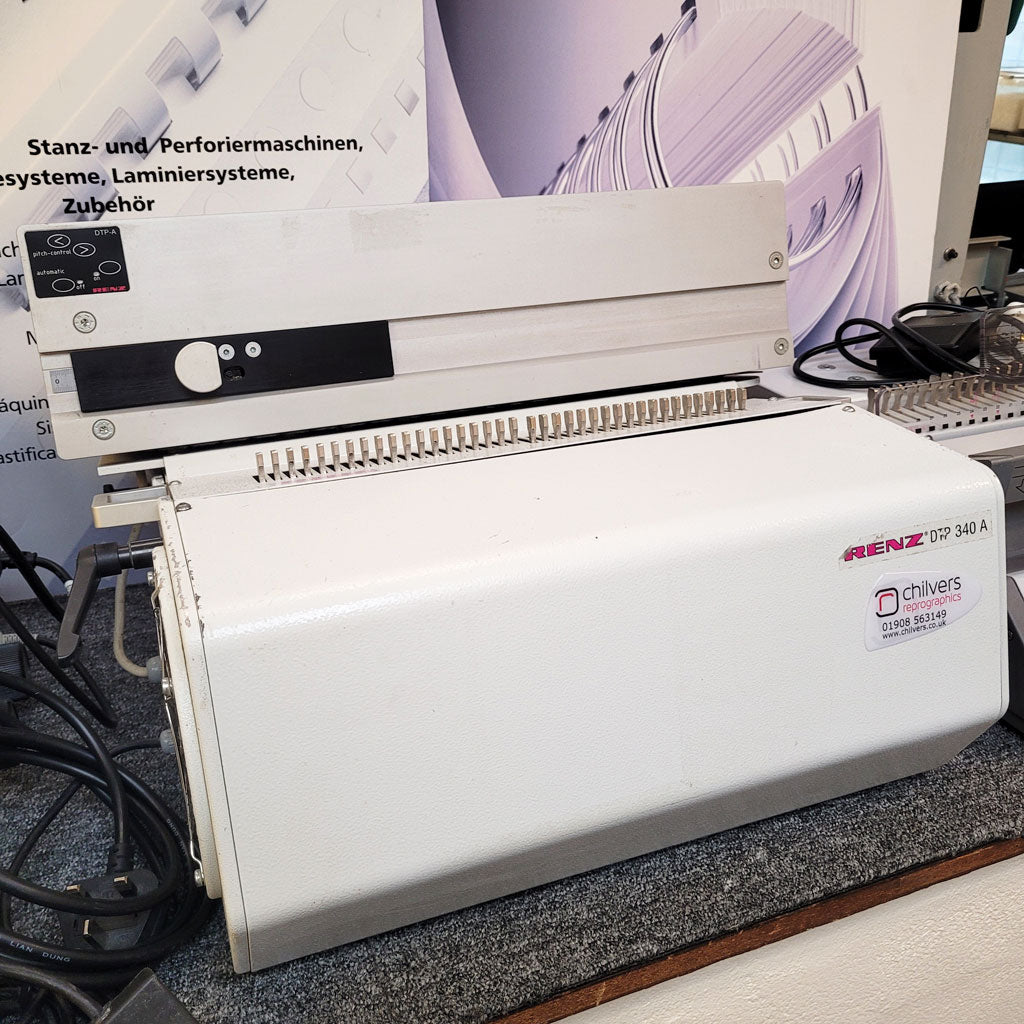Used / Pre-owned Renz DTP-340A 2:1 Wire Binder