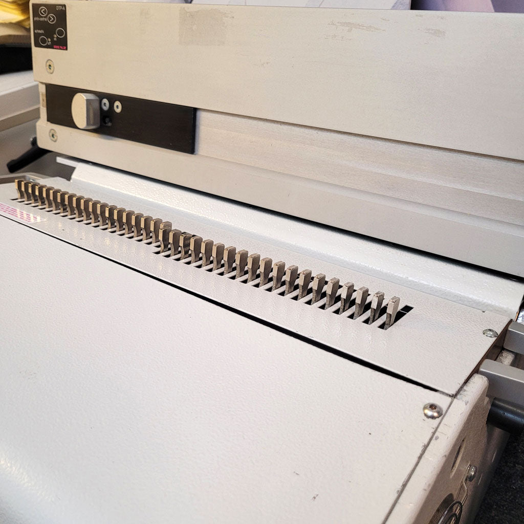 Used / Pre-owned Renz DTP-340A 2:1 Wire Binder
