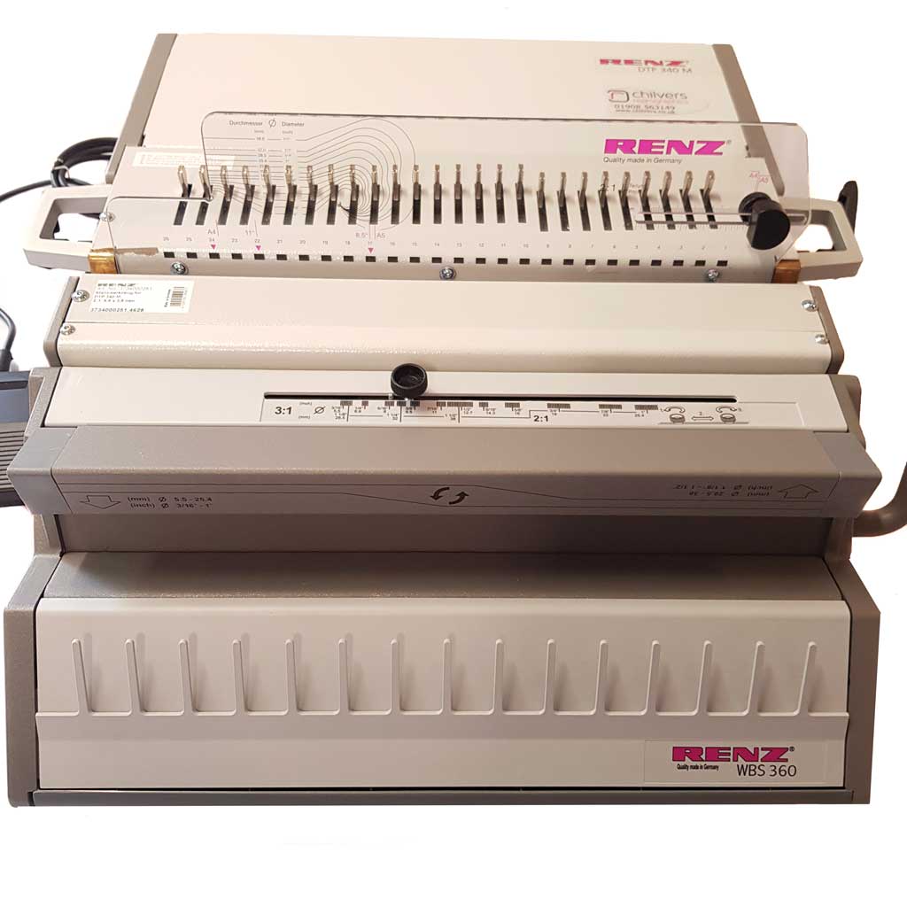 Renz DTP-340M Wire Binder