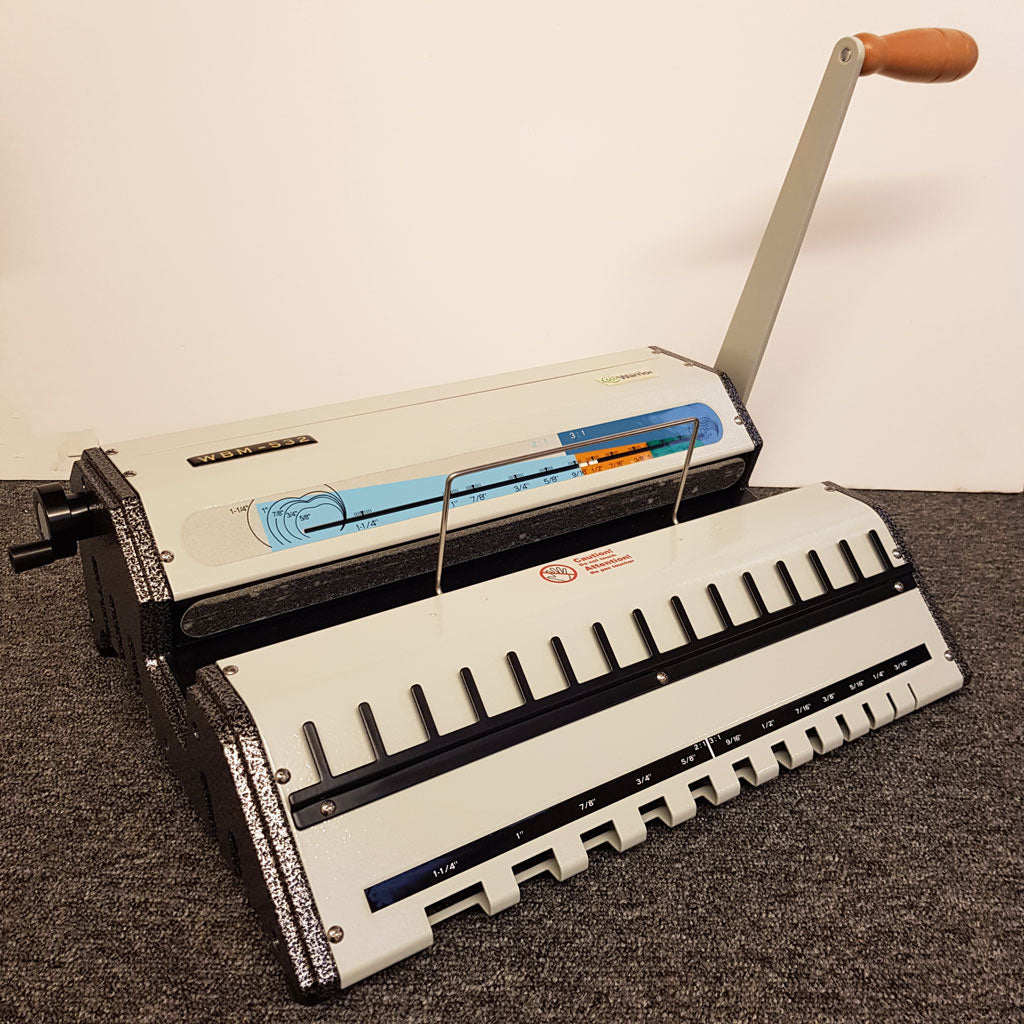 Used / Pre-owned Warrior WBM-532 manual wire closing machine