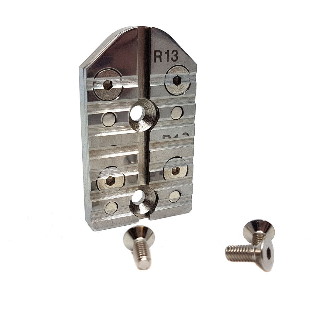 Warrior Electric Round Corner Metal Blade Base