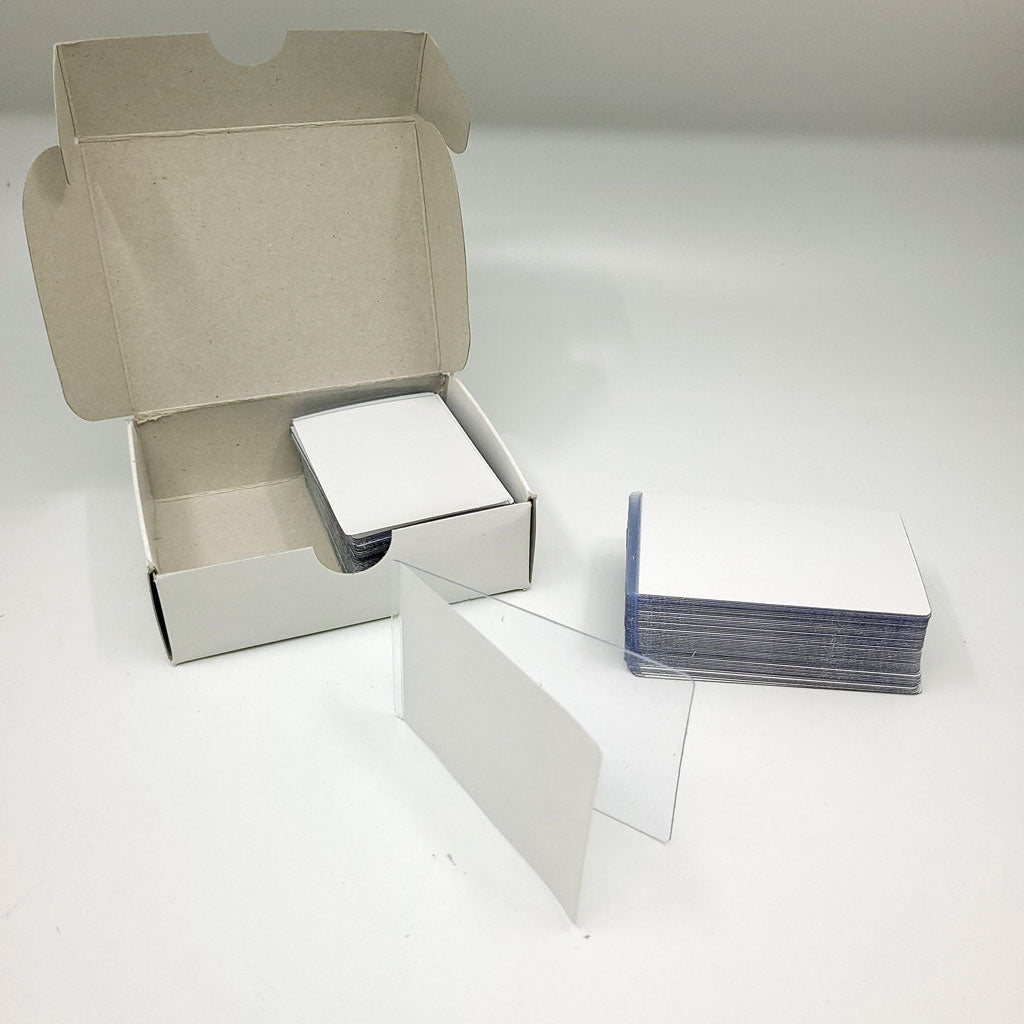 Cold Seal/Self Seal Credit Size (54x86mm) Laminating Pouches